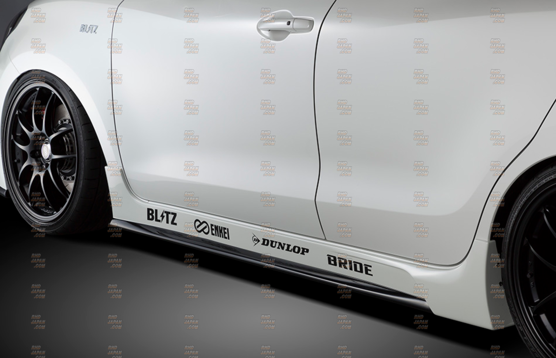 Blitz Aero Speed R-Concept Side Spoiler Set - Swift Sport ZC33S